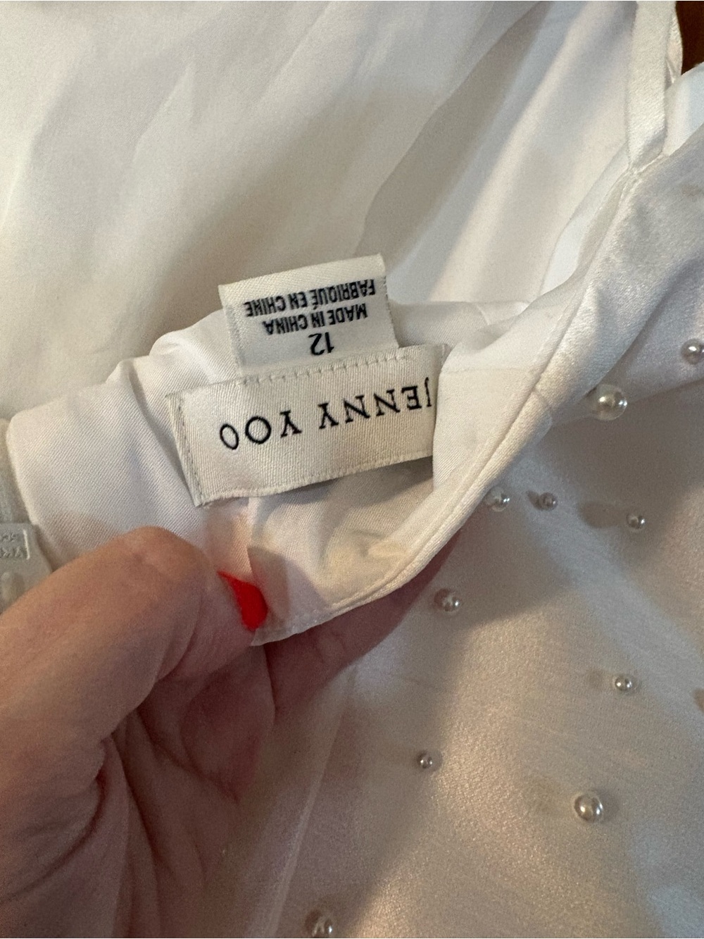 Jenny Yoo Hannah Little White Dress - Picture 8 of 11